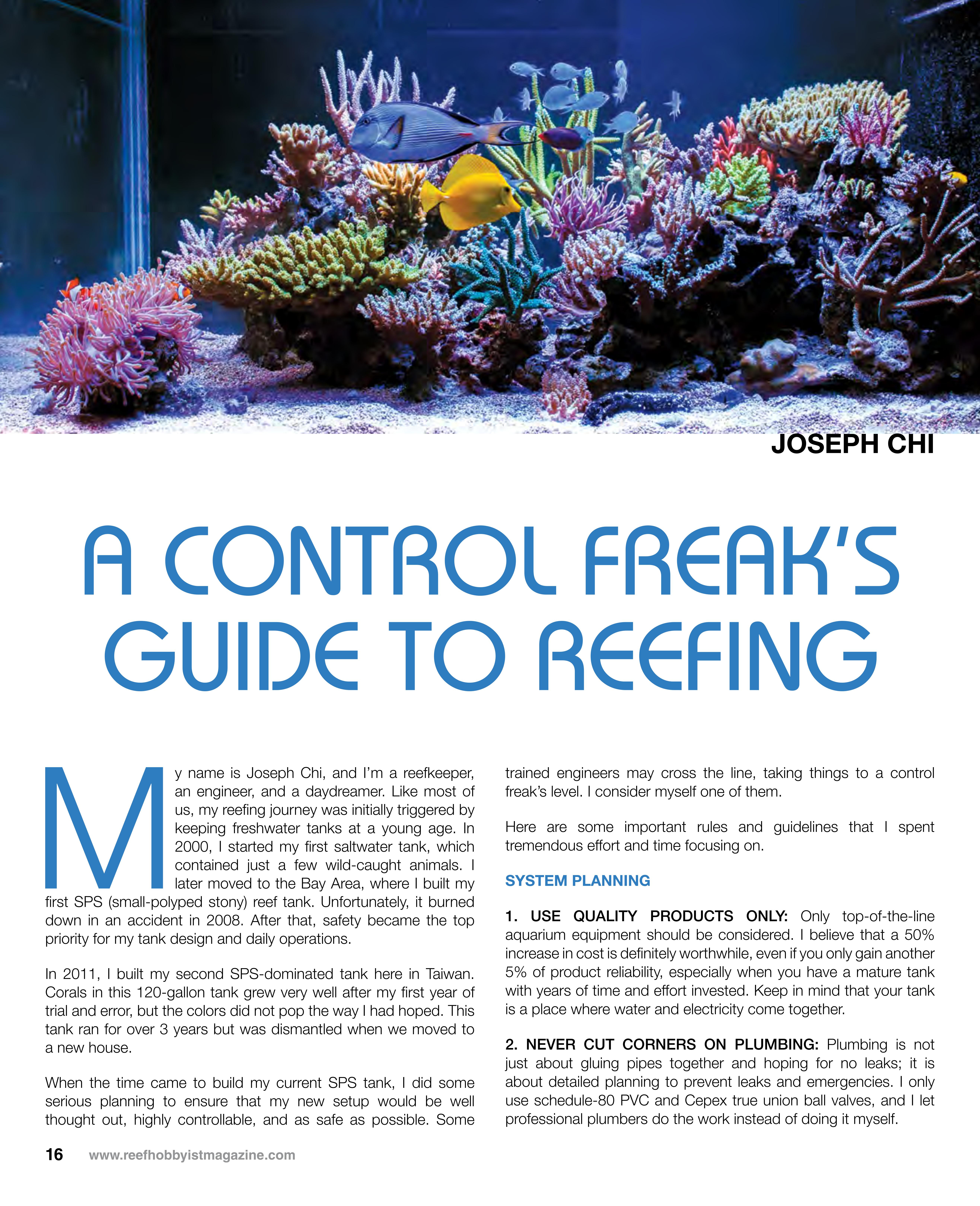 archives reef hobbyist magazine